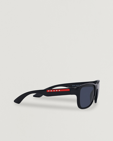 Gebogene Sonnenbrillen |  0PS 01US Polarized Sunglasses Black