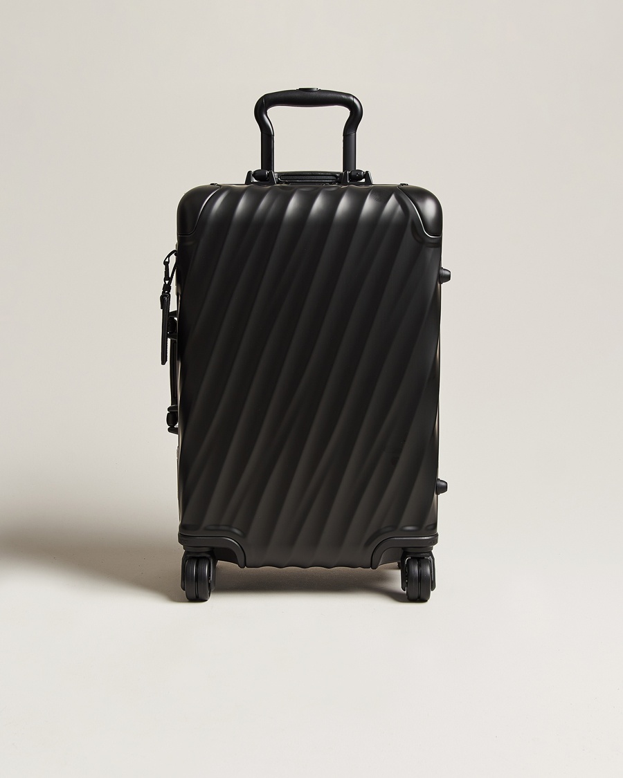 TUMI International Carry-on Aluminum Trolley Matte Black – Schwarz