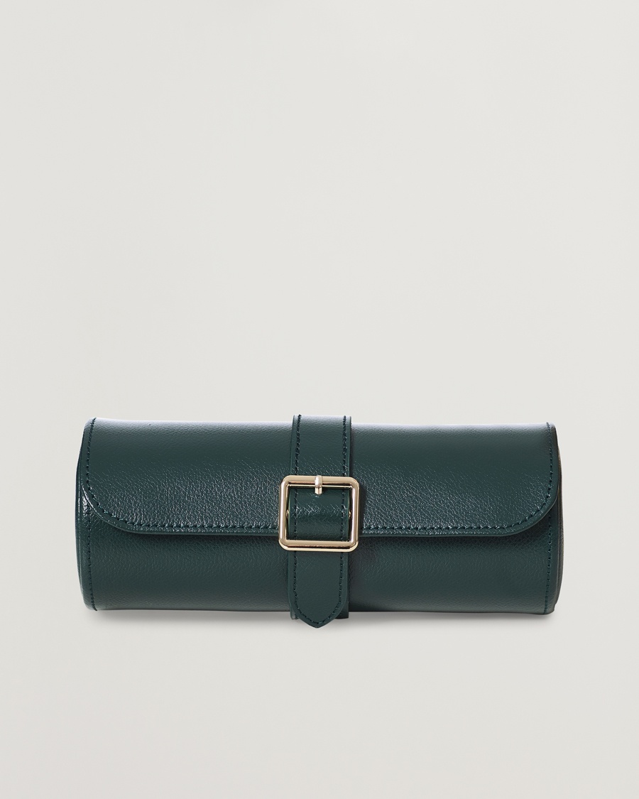 Herren | Student | WOLF | British Racing Green Triple Watch Roll