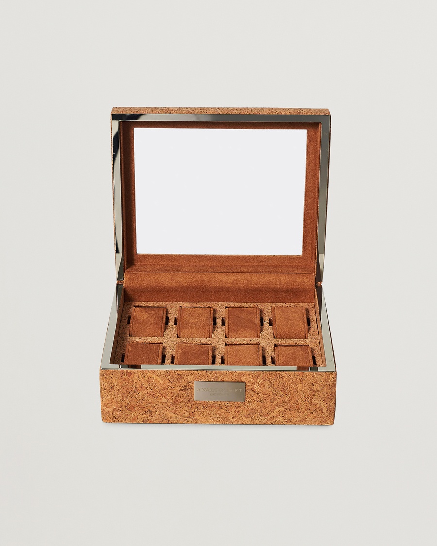 Herren | | WOLF | Analog/Shift 1976 8 Piece Watch Box Cork