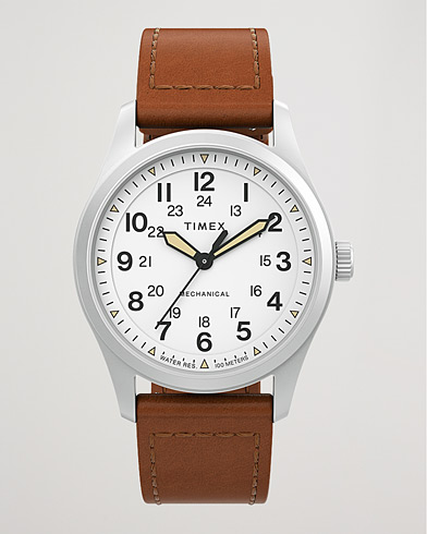 Herren | Uhren | Timex | Field Post Mechanical Watch 38mm White Dial