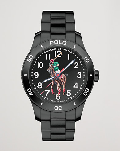 Herren |  | Polo Ralph Lauren | 42mm Automatic Pony Player  Black Dial
