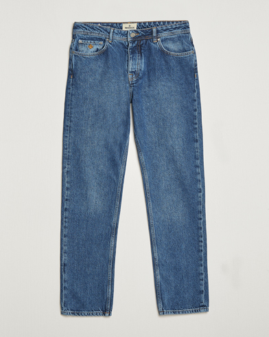 Herren | Straight leg | Morris | Jermyn Cotton Jeans Blue