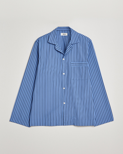 Herren | Pyjama Oberteile | Tekla | Poplin Pyjama Shirt Boro Stripes
