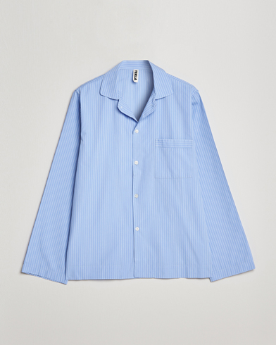Herren | Tekla | Tekla | Poplin Pyjama Shirt Pin Stripes