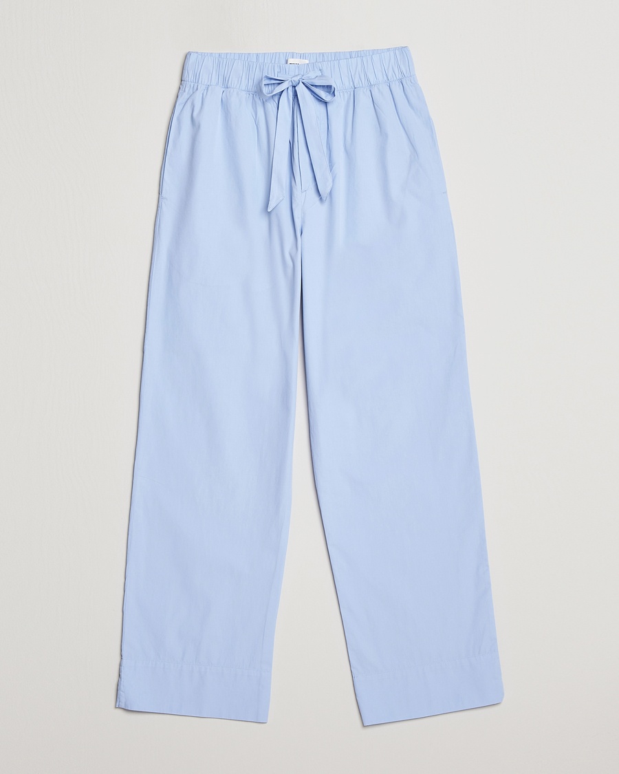  Poplin Pyjama Pants Light Blue