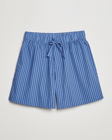 Herren | Tekla | Tekla | Poplin Pyjama Shorts Boro Stripes