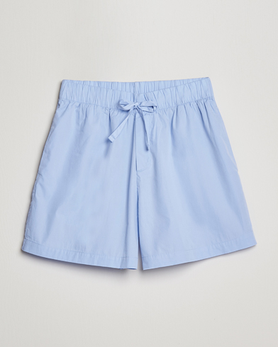 Herren | Lifestyle | Tekla | Poplin Pyjama Shorts Light Blue