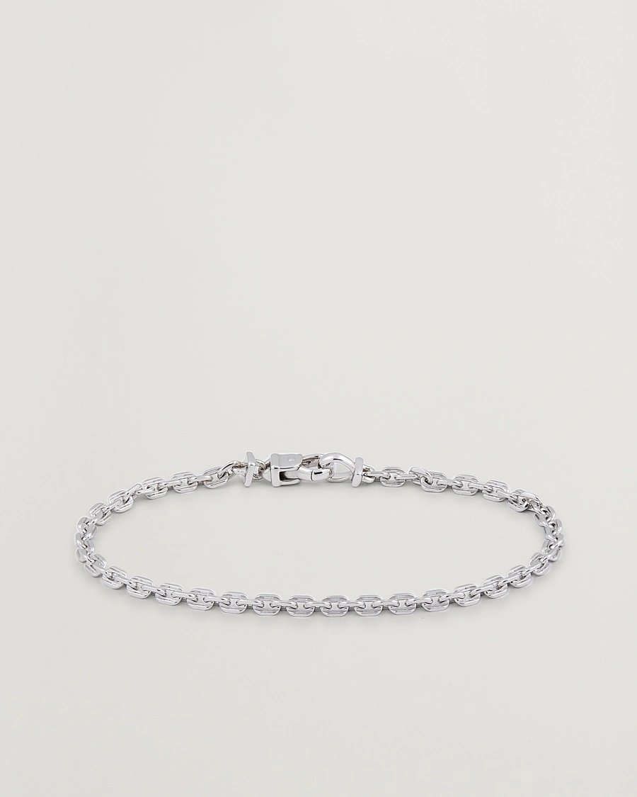 Tom Wood Anker Chain Bracelet Silver – Silber