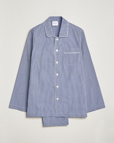 Herren | Lifestyle | Nufferton | Alf Checked Pyjama Set Blue/White