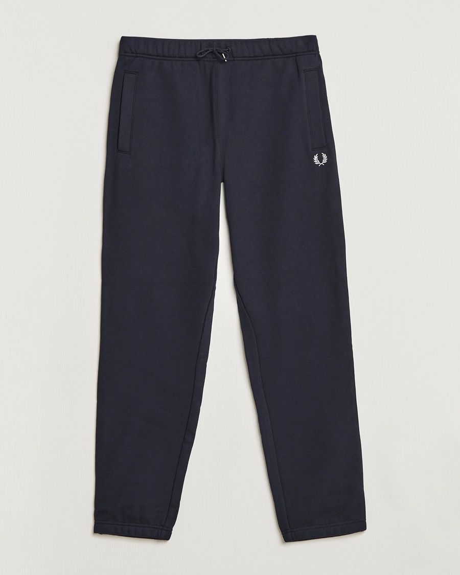 Fred Perry Loopback Sweatpants Navy – Blau