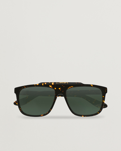 Herren | Gebogene Sonnenbrillen | Gucci | GG1039S Sunglasses Havana Green