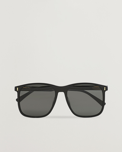 Herren | Gebogene Sonnenbrillen | Gucci | GG1041S Sunglasses Black Grey