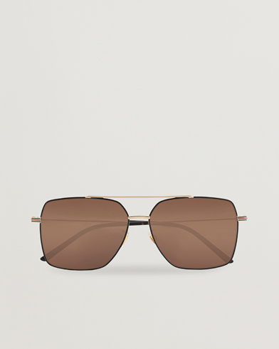 Herren | Gebogene Sonnenbrillen | Gucci | GG1053SK Sunglasses Gold Brown