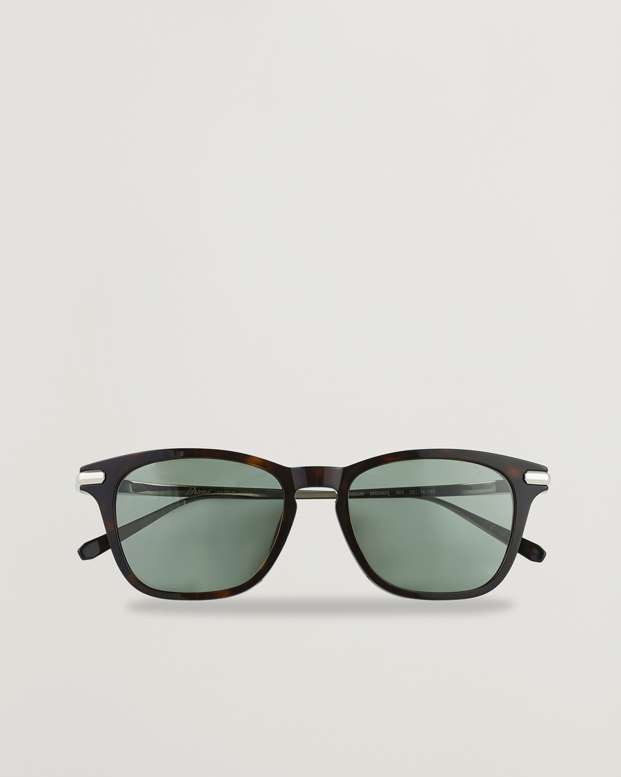Herren | | Brioni | BR0092S Titanium Sunglasses Havana Green