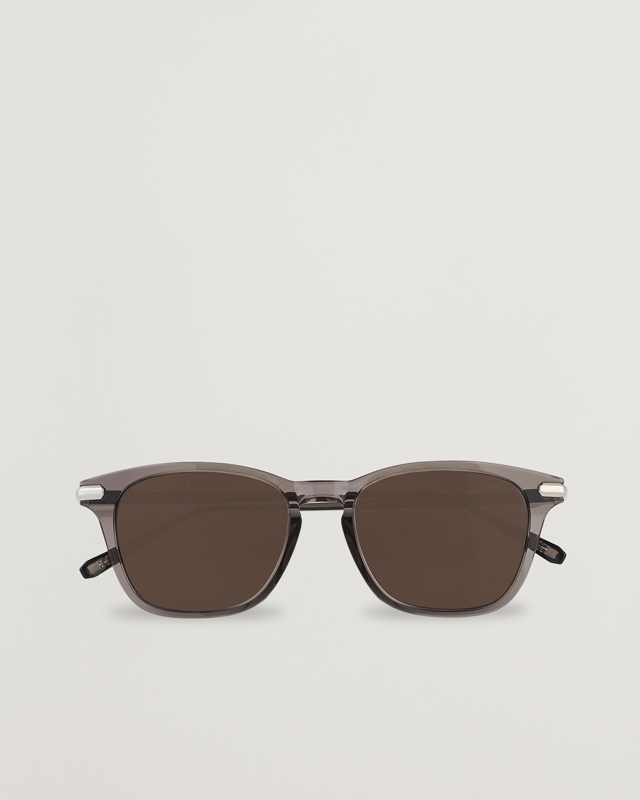 Brioni BR0092S Titanium Sunglasses Grey Silver