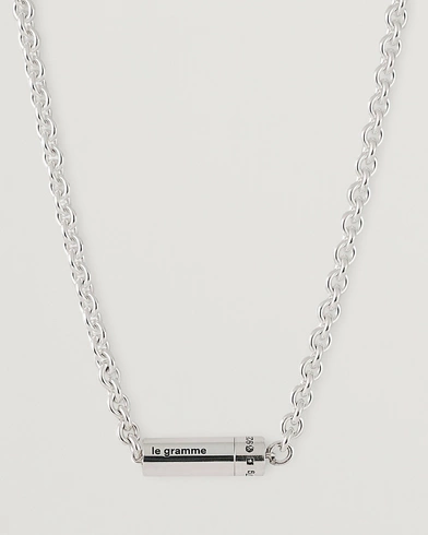Herren | Für den Connaisseur | LE GRAMME | Chain Cable Necklace Sterling Silver 27g
