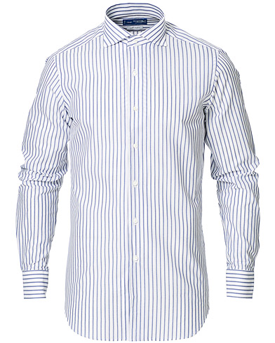 Herren | Freizeithemden | Kamakura Shirts | Slim Fit One Piece Collar Shirt Light Blue