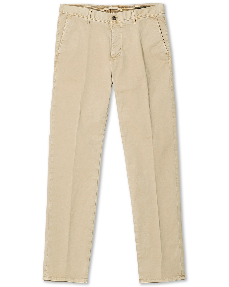  Regular Fit Garment Dyed Slacks Beige