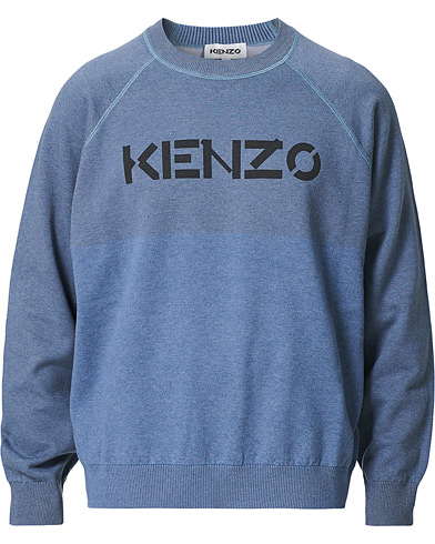  |  Kezo Garment Dye Sweater Glacier