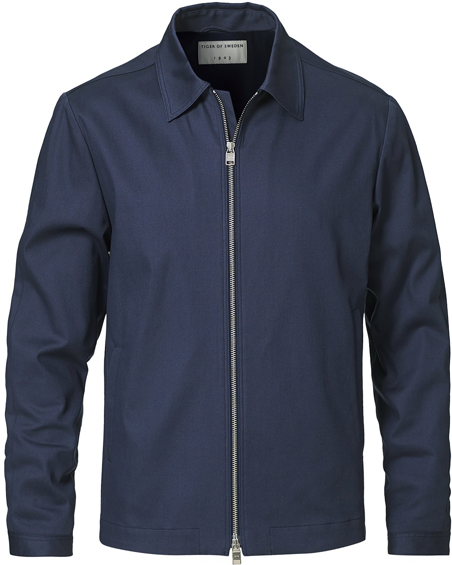 Herren | | Tiger of Sweden | Maddon Jacket Blue Grey