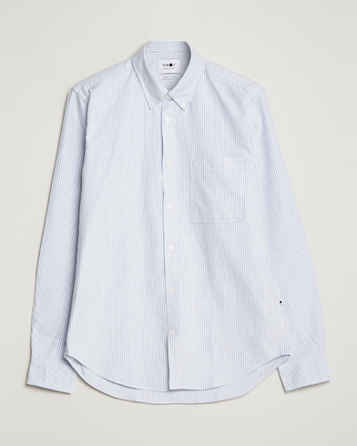 Herren |  | NN07 | Arne Button Down Oxford Shirt Blue/White