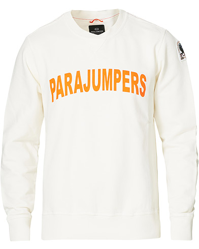 Herren |  | Parajumpers | Caleb Crew Neck Sweatshirt Off White