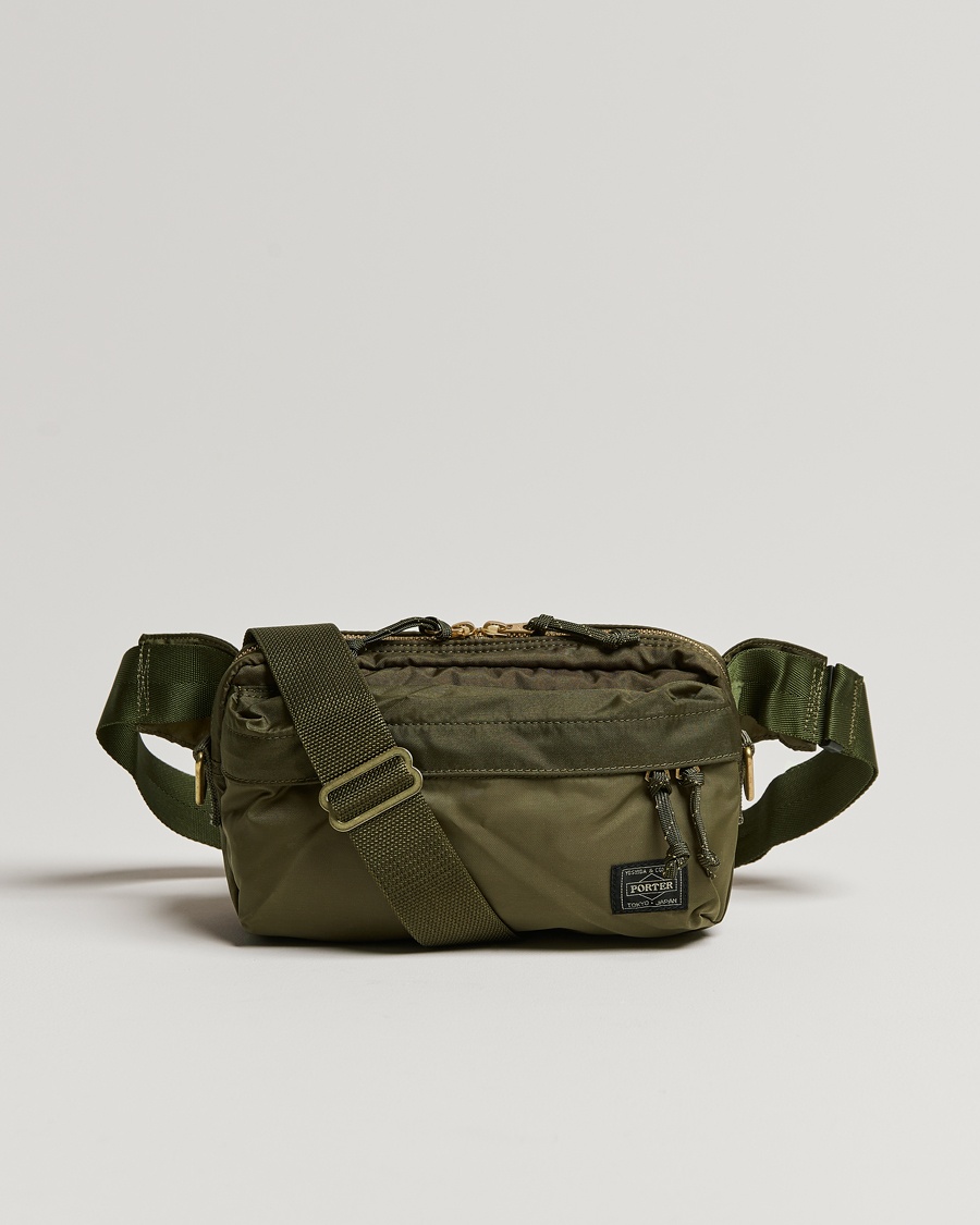 Herren | Schultertaschen | Porter-Yoshida & Co. | Force Waist Bag Olive Drab