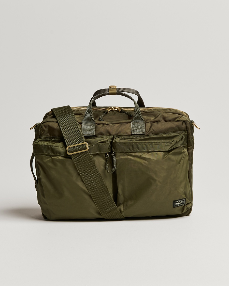 Porter-Yoshida & Co.Force 3Way BriefcaseOlive Drab – Grün