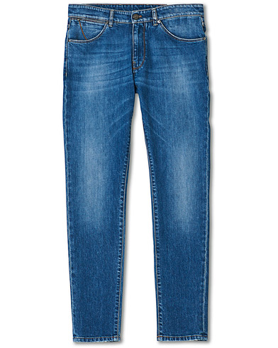 Jeans |  Slim Fit Stretch Denim Blue Wash