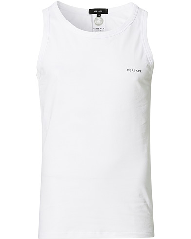 Herren | 40% sale | Versace | Logo Tank Top White