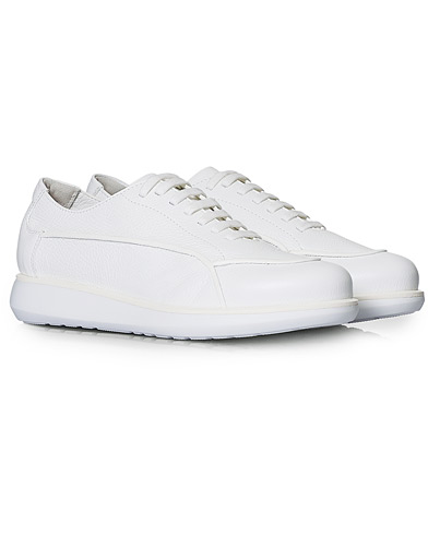 Herren |  | Giorgio Armani | Deerskin Leather Sneakers White