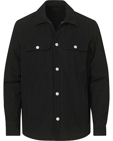 Herren |  | A.P.C. | Alex Garment Dyed Overshirt Black