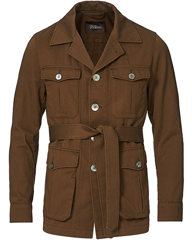  Westwood Washed Cotton Shirt Jacket Army Brown