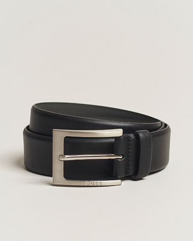 Herren |  | BOSS | Barnabie Leather Belt 3,5 cm Black