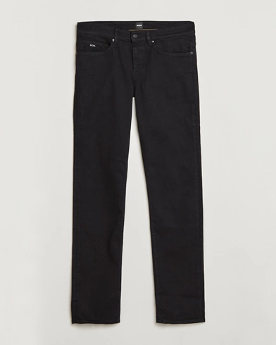 Herren | Schwartze Jeans | BOSS BLACK | Delaware Jeans Black