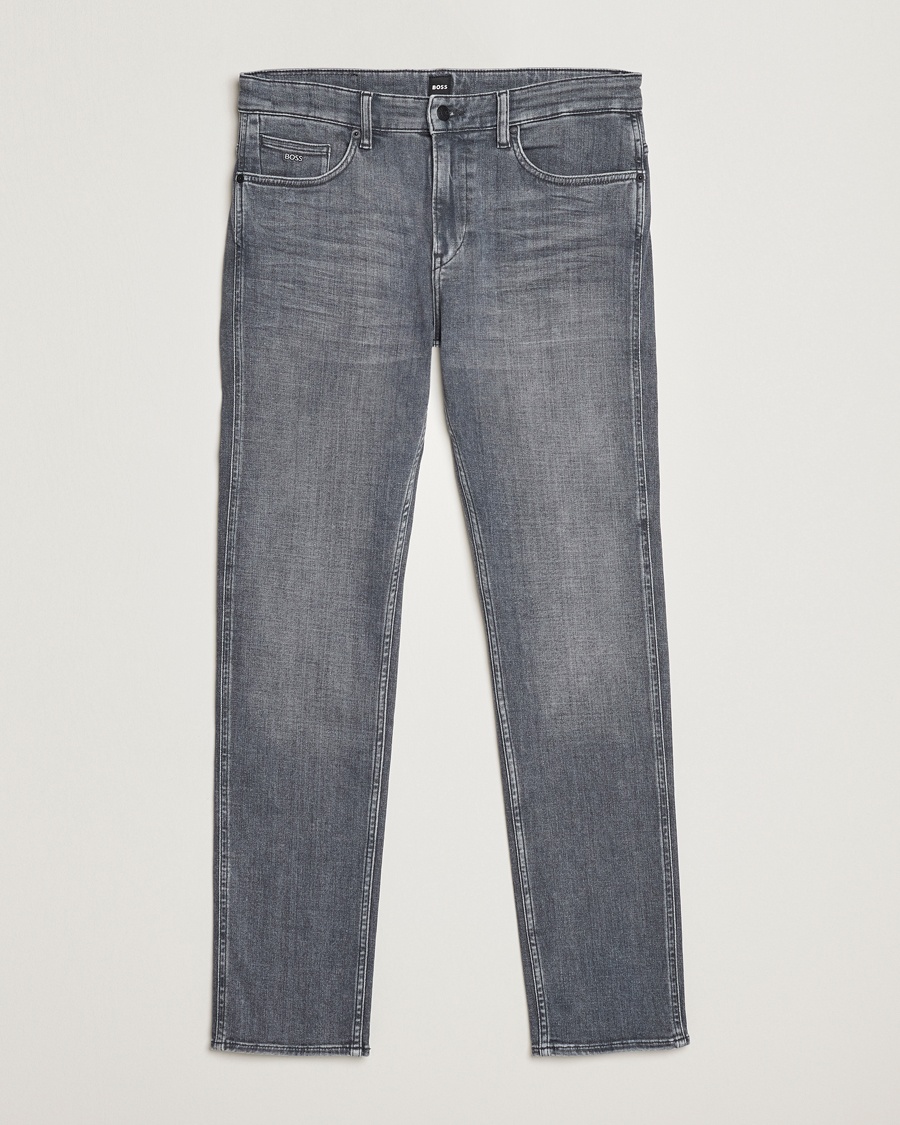 Herren | | BOSS BLACK | Delaware Slim Fit Stretch Jeans Medium Grey