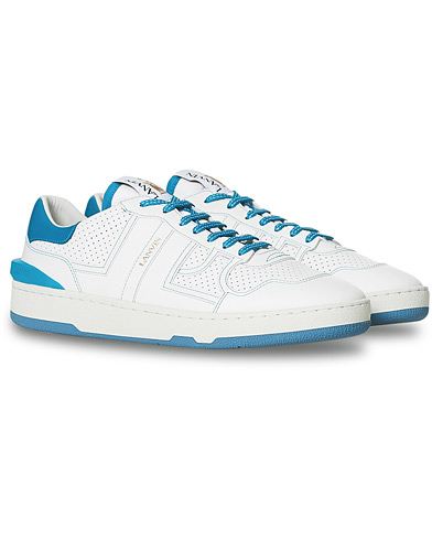 Herren |  | Lanvin | Clay Low Top Sneakers White /Blue