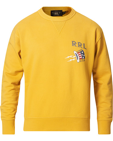 Herren |  | RRL | Graphic Logo Sweatshirt Yellow