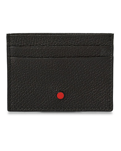 Herren | Geldbörse | Kiton | Deerskin Leather Cardholder Black