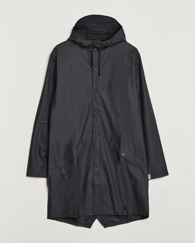 Herren | Stylisch im Regen | RAINS | Long Jacket Black
