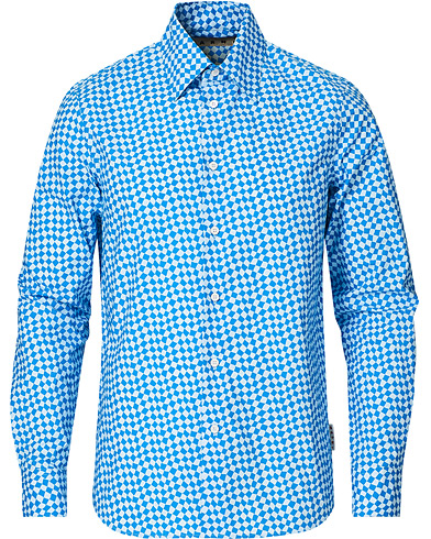 Herren | Marni | Marni | Rhombus Print Shirt Blue