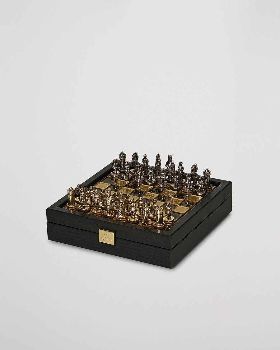 Manopoulos Byzantine Empire Chess Set Brown – Braun