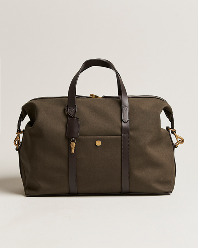 Weekendbag |  M/S Avail 48h Nylon Weekendbag Army/Dark Brown