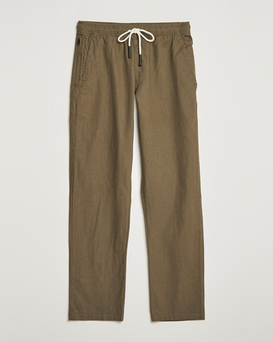 Herren | Hosen | OAS | Linen Long Pants Army