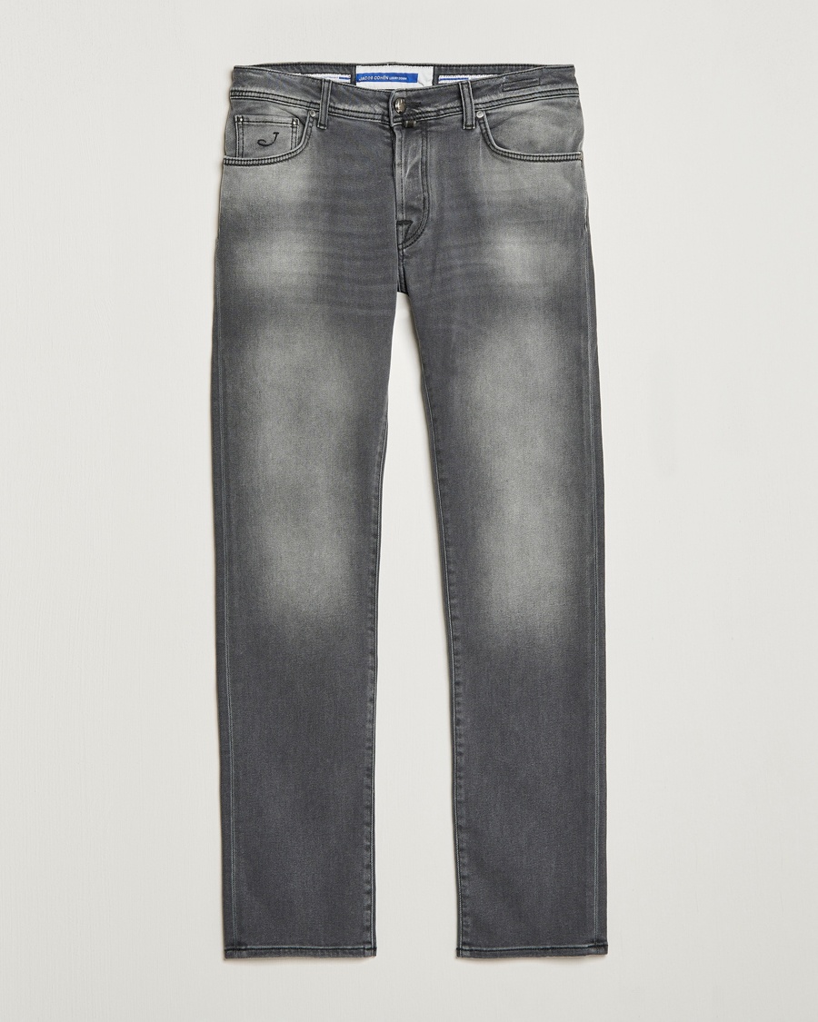 Herren | | Jacob Cohën | Nick 622 Slim Fit Stretch Jeans Black Medium Wash