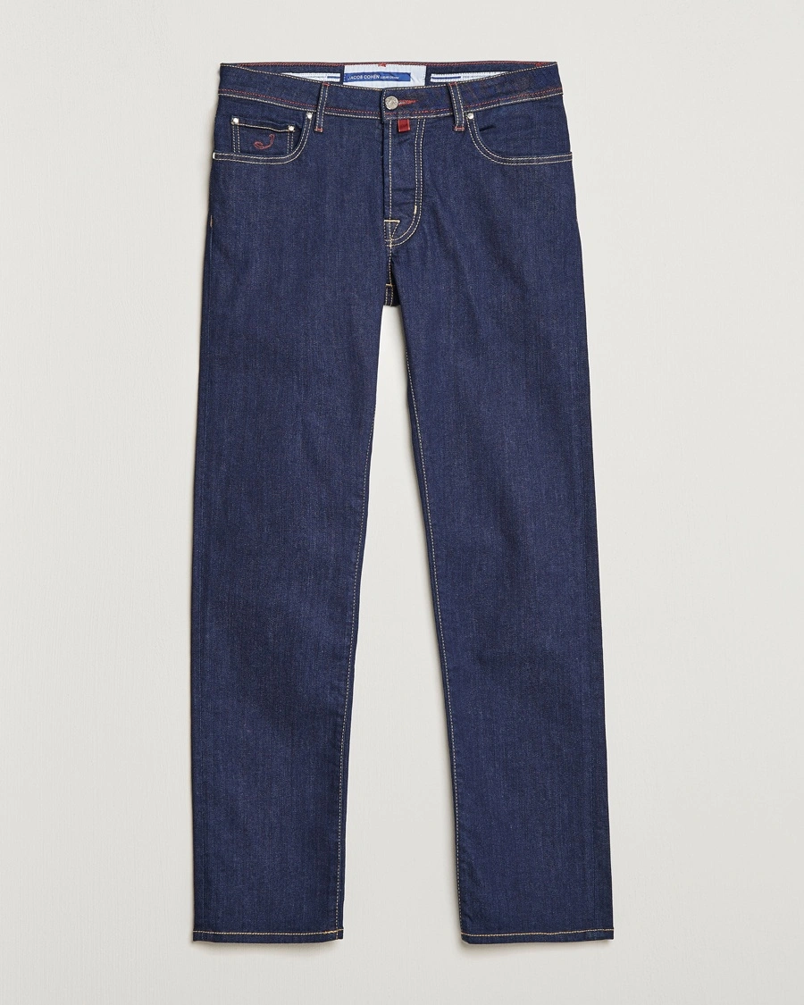 Herren | | Jacob Cohën | Bard 688 Slim Fit Stretch Jeans Rinse