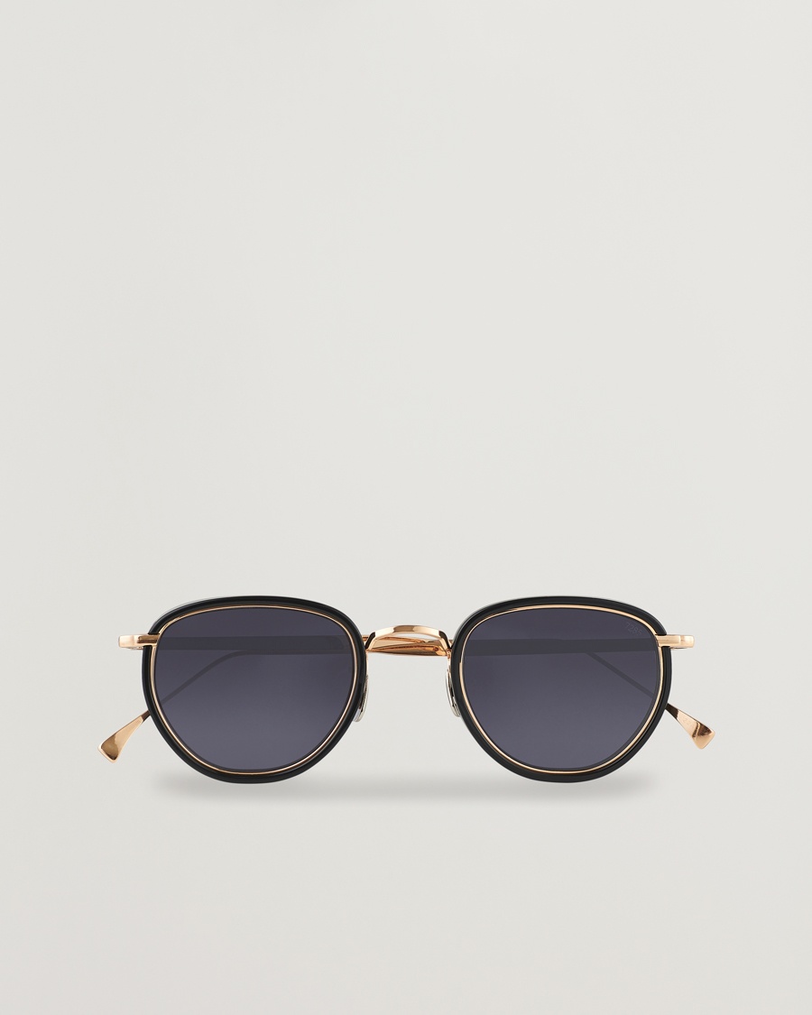 Eyevan 7285 797 Sunglasses Black/Gold – Schwarz