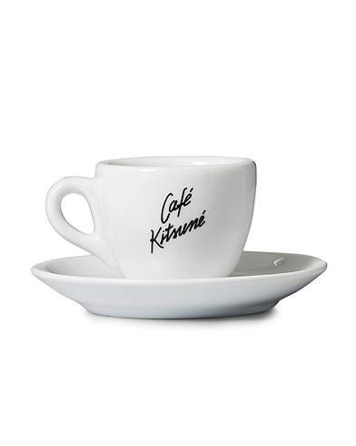 Herren | Maison Kitsuné | Café Kitsuné | Espresso Cup & Saucer White