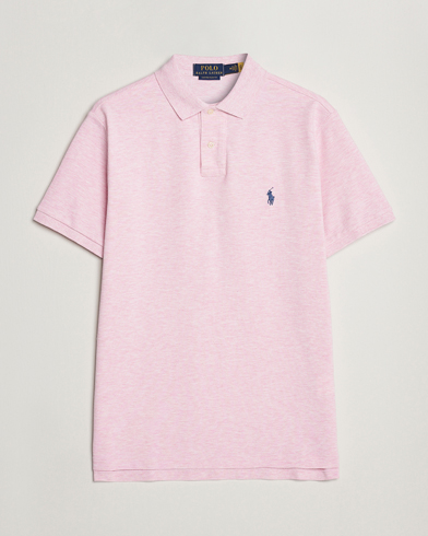 Herren | Poloshirt | Polo Ralph Lauren | Custom Slim Fit Polo Bath Pink Heather